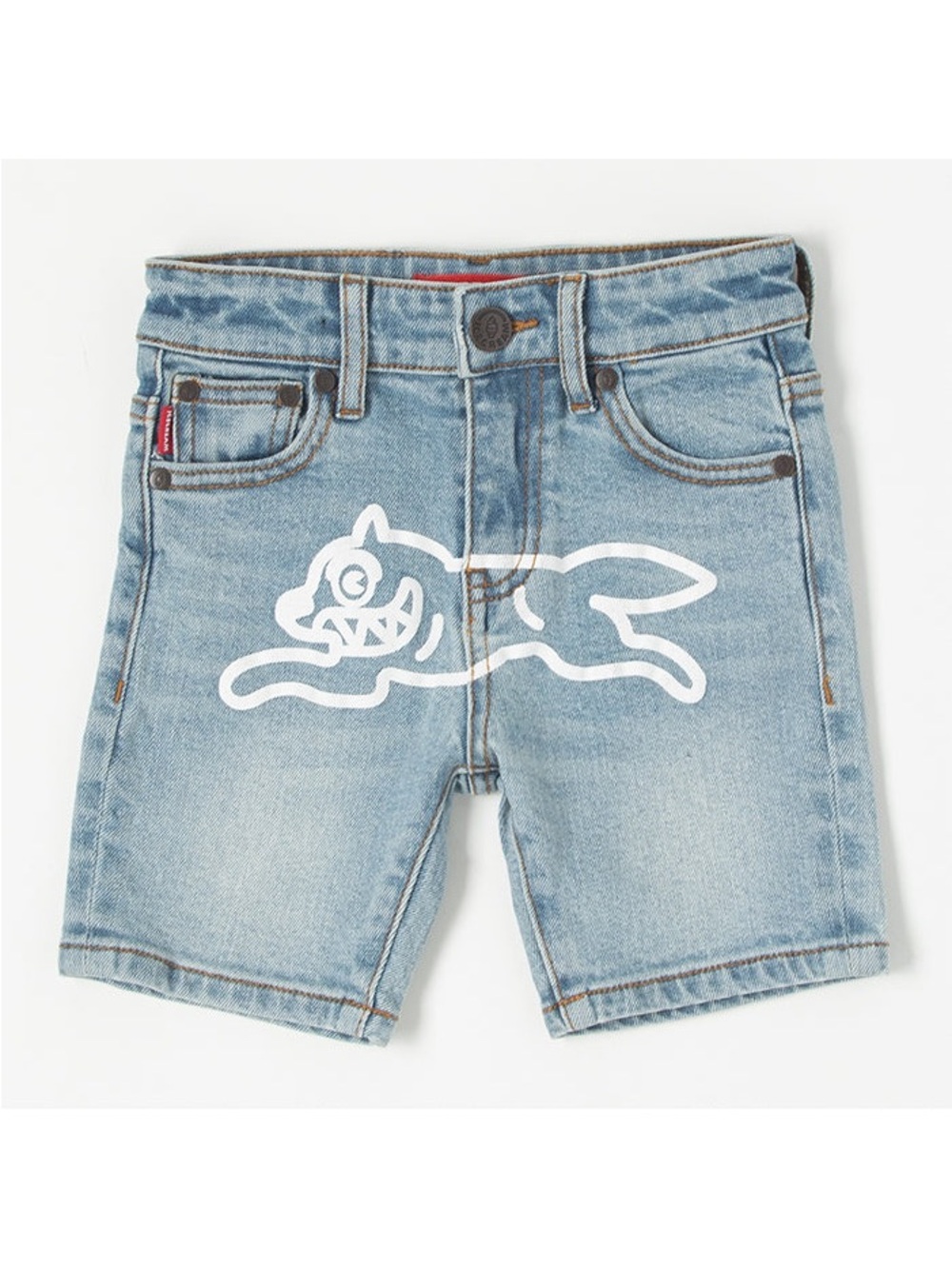 ICECREAM for children Running Blue Jean Shorts - Blueberry Haze Size 9/10